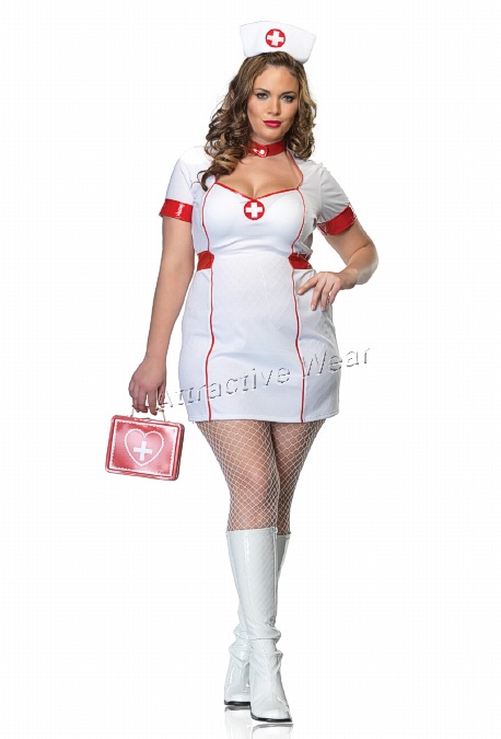 83499X Leg Avenue Plus Size Costume, Private Nurse