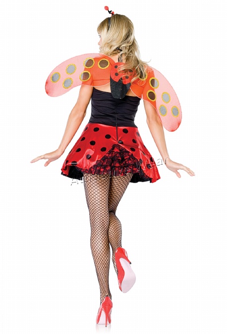 83579 Leg Avenue Costume, Lovely Lady bug
