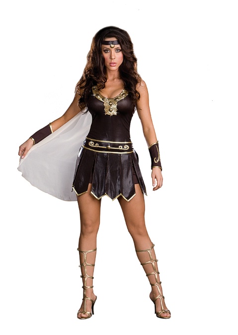 6422 Dreamgirl Costume, Babe-A-Lonian Warrior Queen