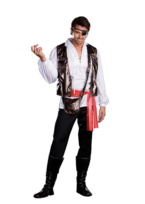 6397 Dreamgirl Costumes, Captain One-Eyed Willy
