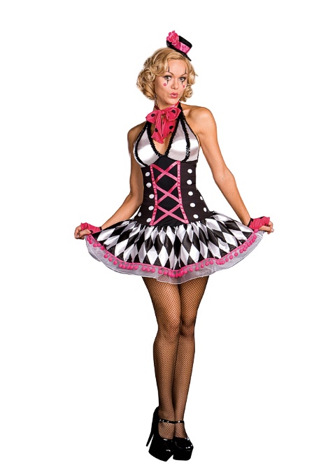 6458 Dreamgirl Costume, Harlequin Honey