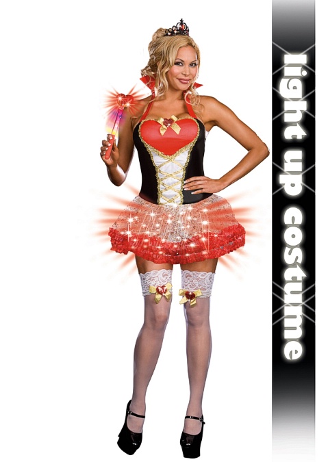 6399X Dreamgirl Costume, Queen of Heartbreakers