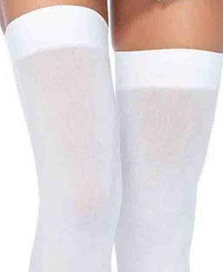 Leg Avenue 6672 Details about   Opaque Knit Over Knee Thigh High Stockings 