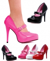 469-Ladyjane Ellie Shoes, 4.5 Inch high heels Pointy Toe Pumps concea