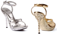 507-Jodi Ellie Shoes, 5 inch high heel with 1 inch platform T-Strap r