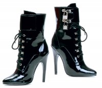 511-Lock Ellie Shoes, 5 inch high heels Pumps, Fetish Lock  Ankle