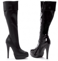 551-Lori Ellie Shoes, 5 inch high heels whit 1.25 Inch Platforms, Zip