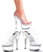 601-Crystal Ellie Shoes, 6 inch stiletto high heels