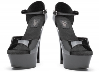 601-Daisy Ellie Shoes, 6 inch stiletto high heels Open Toe Platforms