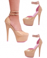 609-Curissa Ellie Shoes, 6 Inch Pointed Stiletto High Heels