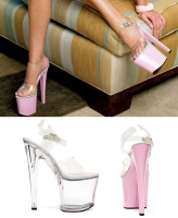821-Brook Ellie Shoes, 8 inch Pointed Stiletto high heels