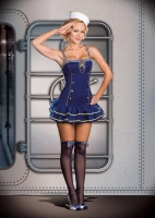 6532 Dreamgirl Costume, Makin a Splash, Stretch knit sailor dress