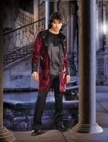 7602 Dreamgirl Costume, Fangtastic Vampire Velveteen jacket with cont