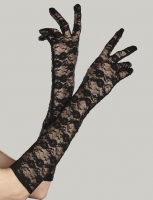 7820 Dreamgirl Glove, Lacey Glove Lace opera length glove.