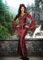 8128 Dreamgirl Costumes, Come To Camelot, Elegant full-length soft cr