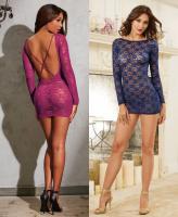 10101 Dreamgirl, Stretch lace long sleeved