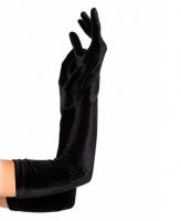 2052 Leg Avenue, velvet opera length gloves.
