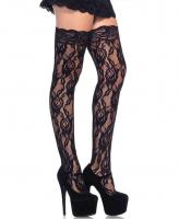 9762 Leg Avenue Rose lace stockings