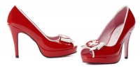 LA420-Natalie Leg Avenue, 4 inch high heels with peep-toe platforms m