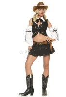 53203 Leg Avenue Costume,  good sheriff costume includes cropped