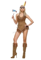 83008 Leg Avenue Costume,  Indian girl Costume, includes feather