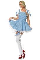 83092 Leg Avenue Costume,  dorothy girl Costume, apron  mini