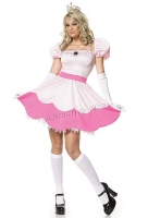 83094 Leg Avenue Costume, Pink princess girl, jeweled dress, with cro