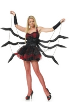 83114 Leg Avenue Costumes,  Costume, black widow costume, include