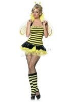 83275 Leg Avenue Costume,  queen bumble bee costume includes crow