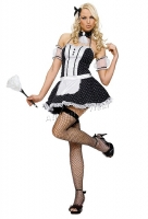 83291 Leg Avenue Costume, Frenchie maid costume includes cameo halter