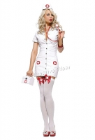 83310 Leg Avenue Costume,  Costumes, pleather nurse costume inclu