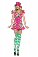83319 Leg Avenue Costume, raspberry-girl-includes-bonnet-polka-dot-bu