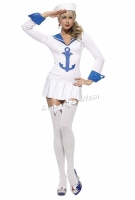 83335 Leg Avenue Costume, sailor cutie costume includes hat and long