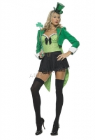 83419 Leg Avenue Costume, Clover Leprechaun costume, Includes Underwi