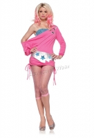 83443 Leg Avenue Costume, Rock Star costume, includes off the shoulde
