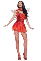 83447 Leg Avenue Costume, Autumn fire fairy costume, includes dress w