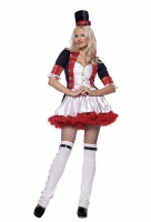 83451 Leg Avenue Costumes,  Costume, 2 pc toy soldier costume, in