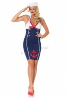 83482 Leg Avenue Costume, Ahoy There Hottie Costume, Includes hat and