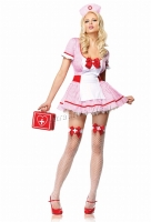 83509 Leg Avenue Costume, Nurse Kandi Costume, Includes apron dress w