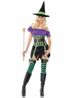 83520 Leg Avenue Costume, Spell Binding Witch Costume, Includes off t