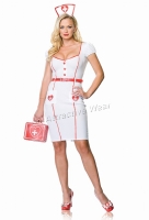 83548 Leg Avenue Costume, Nurse Knockout Costume, Includes dress with