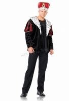 83581 Leg Avenue Men Costume, Royal King Costume, Includes jacket wit