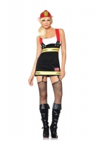 83626 Leg Avenue Costume, backdraft babe, features garter dress with