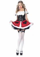 83688 Leg Avenue Costume, Bavarian Beauty, features peasant dress wit