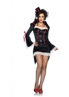 883690 Leg Avenue Costume, vampire seductress, includes lace trimmed
