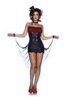 83693 Leg Avenue Costume, vampire vixen, dress with jewel detail and