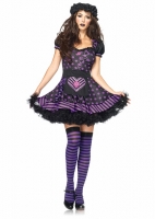 83830 Leg Avenue Costume, Dark Dollie, includes layered dress with sw