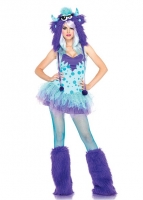 83959 Leg Avenue Costumes, Polka Dotty, dotted dress with foil sequin