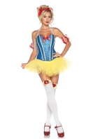 85026 Leg Avenue Costume, Sultry Snow White, sequin halter corset, tu
