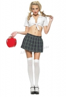 8879 Leg Avenue Costume,   Classic school girl Costume includes t